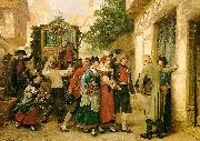 Wedding Procession, Gustave Brion